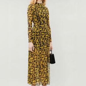 Topshop Yellow and Black Maxi Dress. B#8